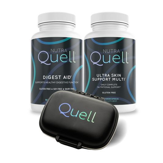 Digest Aid, Ultra Skin Support Multi, Supplement Case (Black)